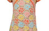 Petit Louie Cup Dress Tulips 98/134