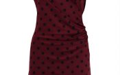 King Louie Cross Dress Party Polka Beet Red S