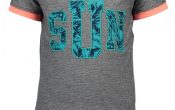 B Nosy jongens t-shirt Fun navy stripe 134/140