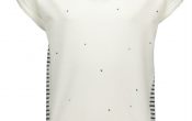 Like Flo meisjes t-shirt star off-white-stripe 104/152