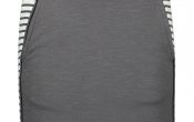 Like Flo sweat rok grijs-streep 104/152
