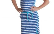 Chaos and Order meisjes lange jurk Gloria bright blue 110/146
