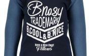 B Nosy baby boys shirt met tekst en stripe 68/86