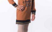 Like Flo F707-5805-420 Girls tuniek cognac 104/152