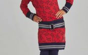 Chaos and Order meisjes jurk Maira Red 110/134