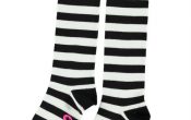 Like Flo meisjes kniekousen black stripe F707-5002-099 23/35