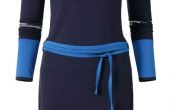 Miss Chaos dames jurk Miss Mare navy S/XL