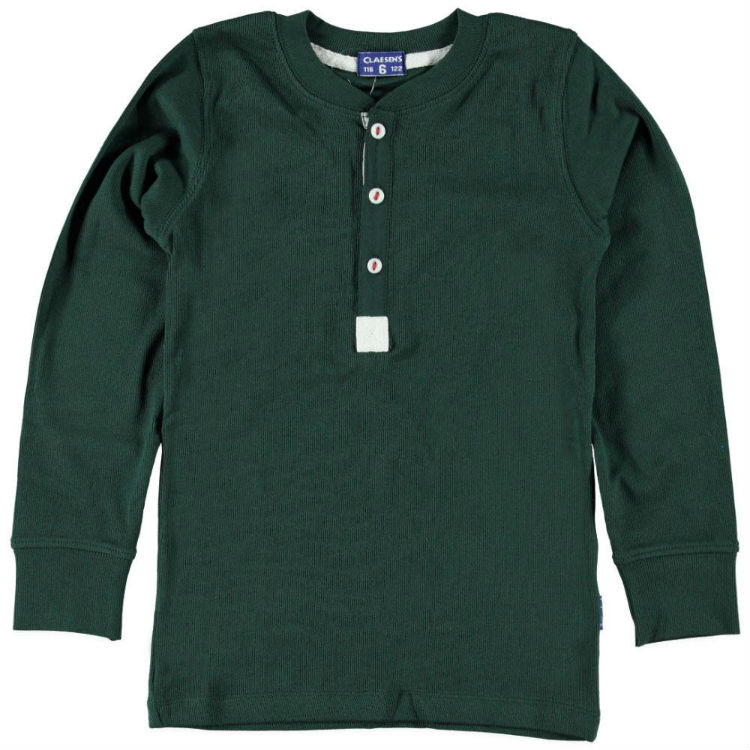 Claesen’ Boys Pyjama-shirt dark green