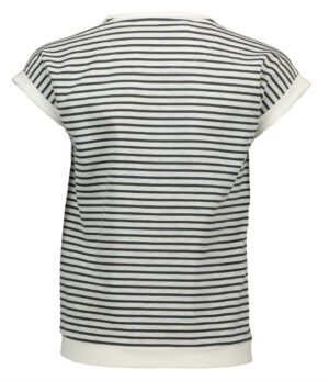 Like Flo meisjes t-shirt star off-white-stripe 104/152 - Afbeelding 3