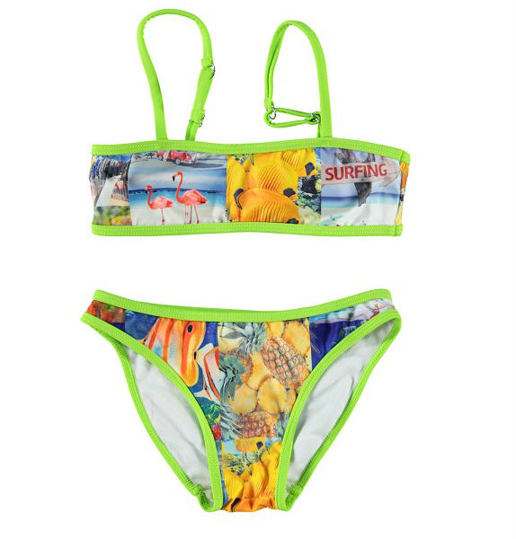 zweer Manoeuvreren Eik Claesen's Girls Bikini Surf Print – Bink en Blink