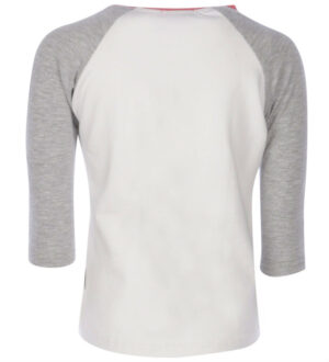 Kiezeltje 4492 Shirt White-Grey