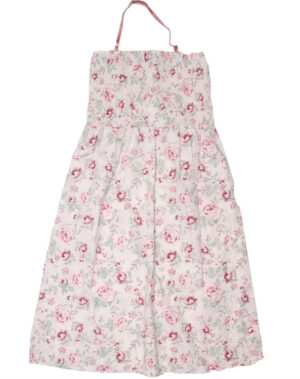 Mijn Girls Strandjurk Zoe Pink Flower Print 128