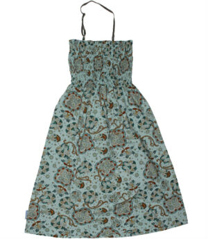 Mijn Girls Strandjurk Zoe Aqua Flower 92-140 - Afbeelding 2