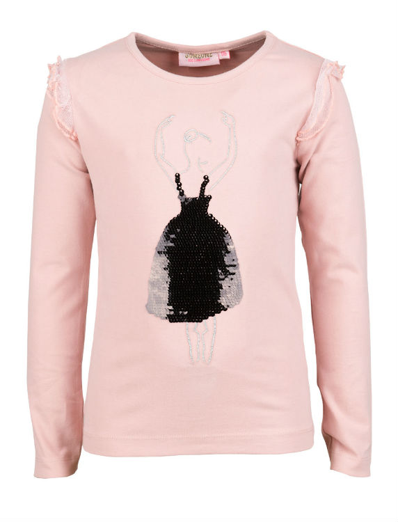 Someone meisjes t-shirt Ballet light pink