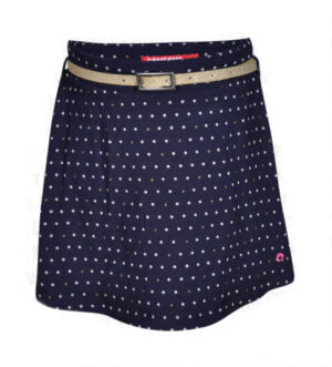 Someone meisjes rokje dots navy