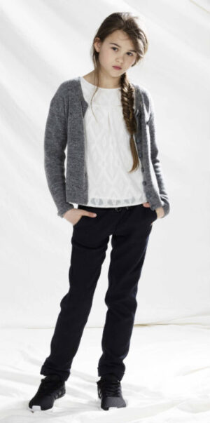 Brian and Nephew meisjes blouse Ikka White - Afbeelding 2