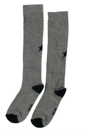 Like Flo girls over the knee socks grey melee