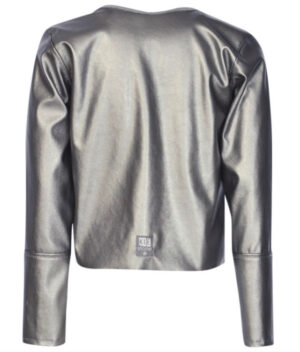 Kiestone meisjes jacket metalic