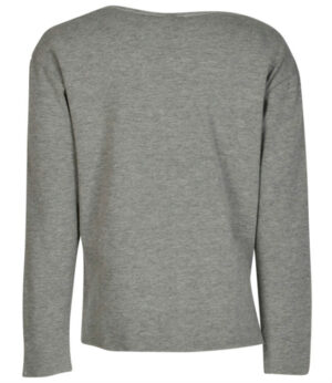 Kiestone shirt long sleeve off-white-grey