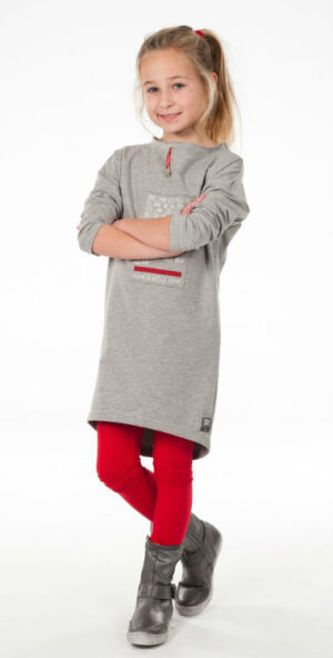 Kiestone meisjes Tuniek Grey Melee 110/134 - Afbeelding 2