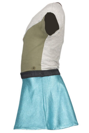 Like Flo girls colour block dress F902-5860 110-164 - Afbeelding 3