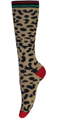 Quapi meisjes kniekousen Trixy Leopard