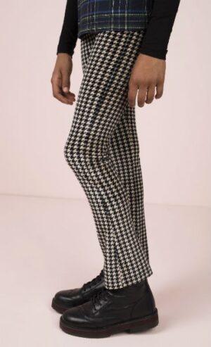 Flo girls velours PDP flare pants F908-5613 - Afbeelding 3