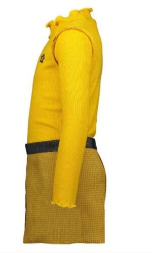 Flo girls oker rollneck pdp dress F908-5824 - Afbeelding 3