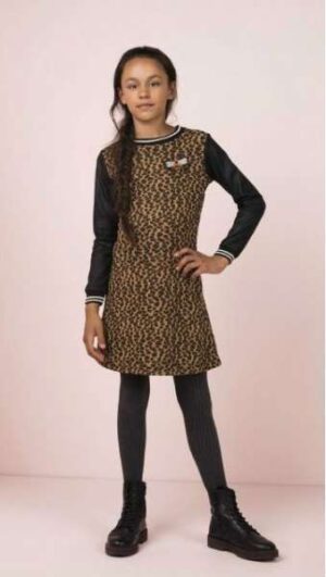 Flo girls dot jacquard dress F908-5813 - Afbeelding 2