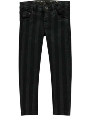 Levv meisjes pants Dila mid grey stripe