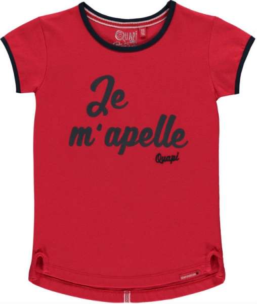 Quapi meisjes t-shirt Sindy rouge red