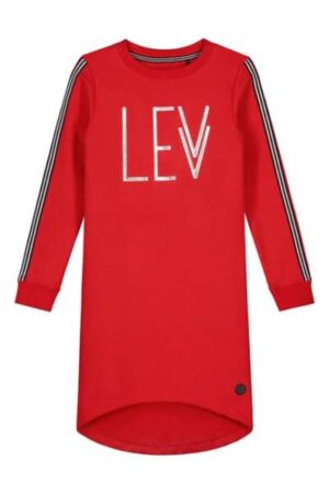 Levv meisjes jurk Fab fiery red