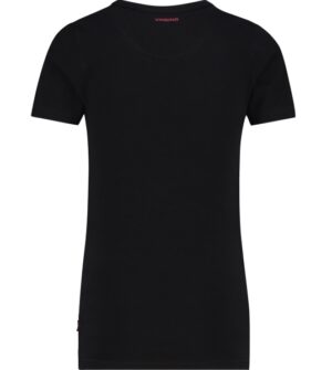 Vingino jongens short sleeve v neck t-shirt black