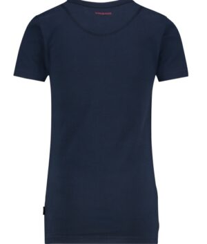 Vingino jongens short sleeve v neck t-shirt dark blue