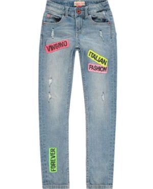 Vingino meisjes jeans Antigua light vintage