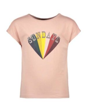 Like Flo meisjes t-shirt light pink F002-5402