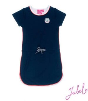 Jubel meisjes jurk Marine jacquard Funbird