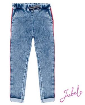 Jubel meisjes broek denim look Indigo