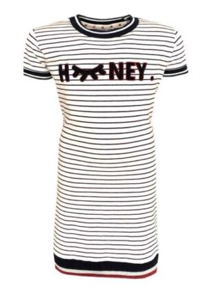 Topitm meisjes jurk Marlen jersey stripe