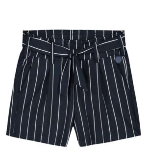 Levv meisjes short Fienne dark navy white stripe