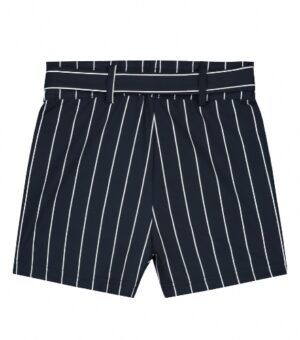 Levv meisjes short Fienne dark navy white stripe