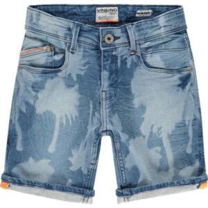 Vingino jongens shorts Carlino mid blue wash