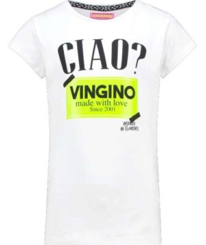 Vingino meisjes t-shirt Hinry real white