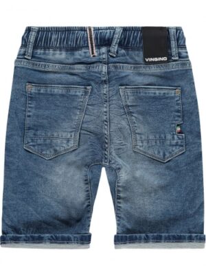 Vingino jongens spijkershort Carlton light vintage