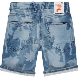 Vingino jongens shorts Carlino mid blue wash