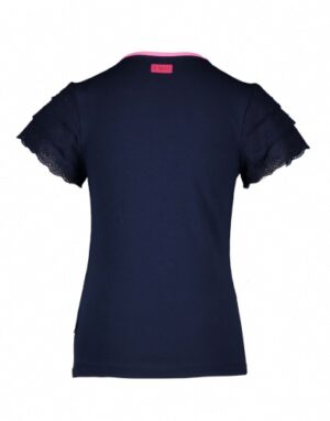 B.Nosy meisjes t-shirt met kanten mouw Y003-5474