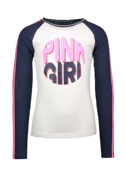 B.Nosy meisjes longsleeve pink girl Y003-5475