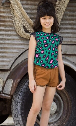 B.Nosy meisjes fake suede shorts Y003-5681 - Afbeelding 2