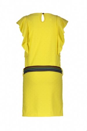 Like Flo meisjes jurk yellow dot F003-5840