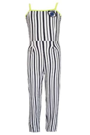 Topitm meisjes jumpsuit Lola stripe viscose